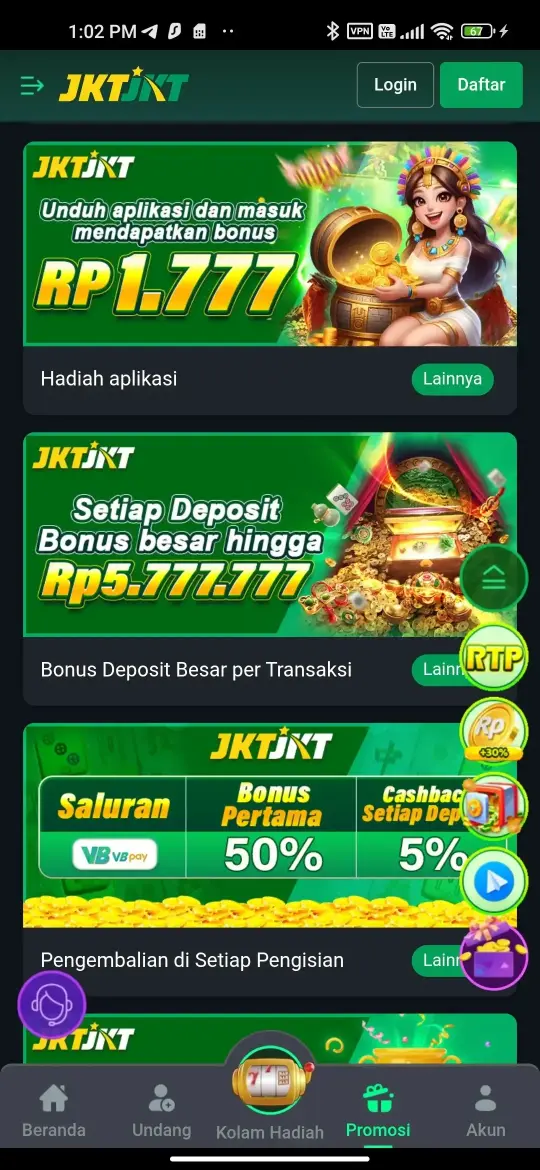 JKT JKT Daftar Slot